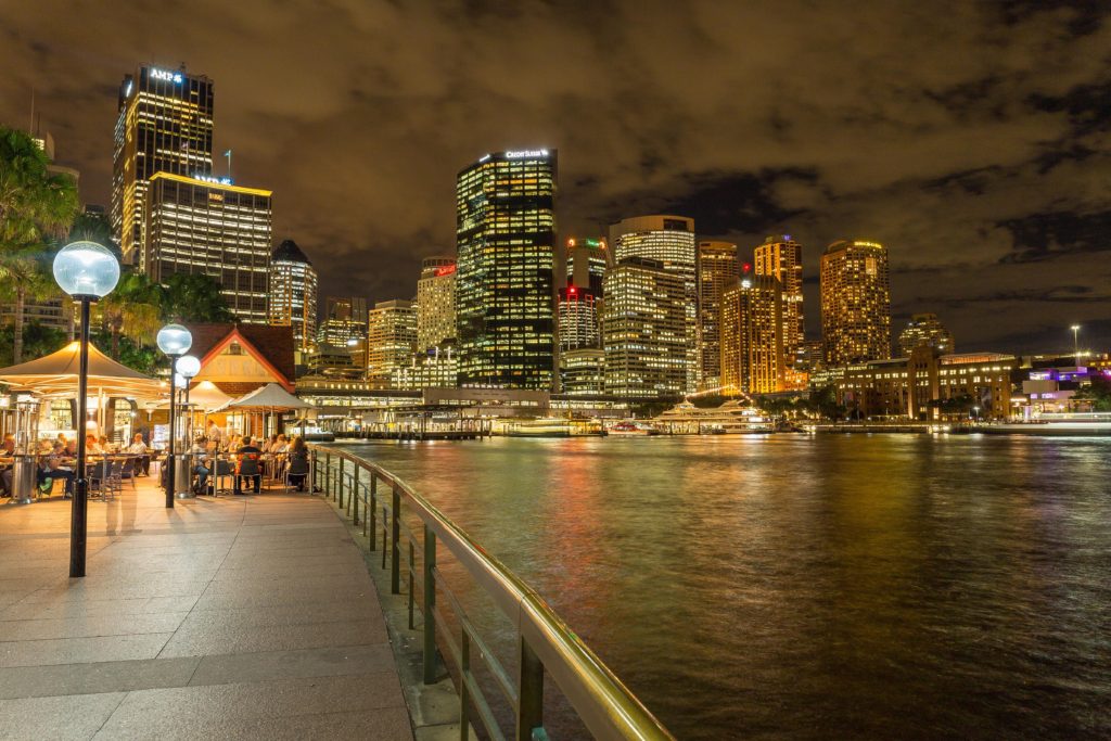 Sydney Harbour Night